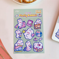 Super Cute Cute Bunny Phone Case Stickers