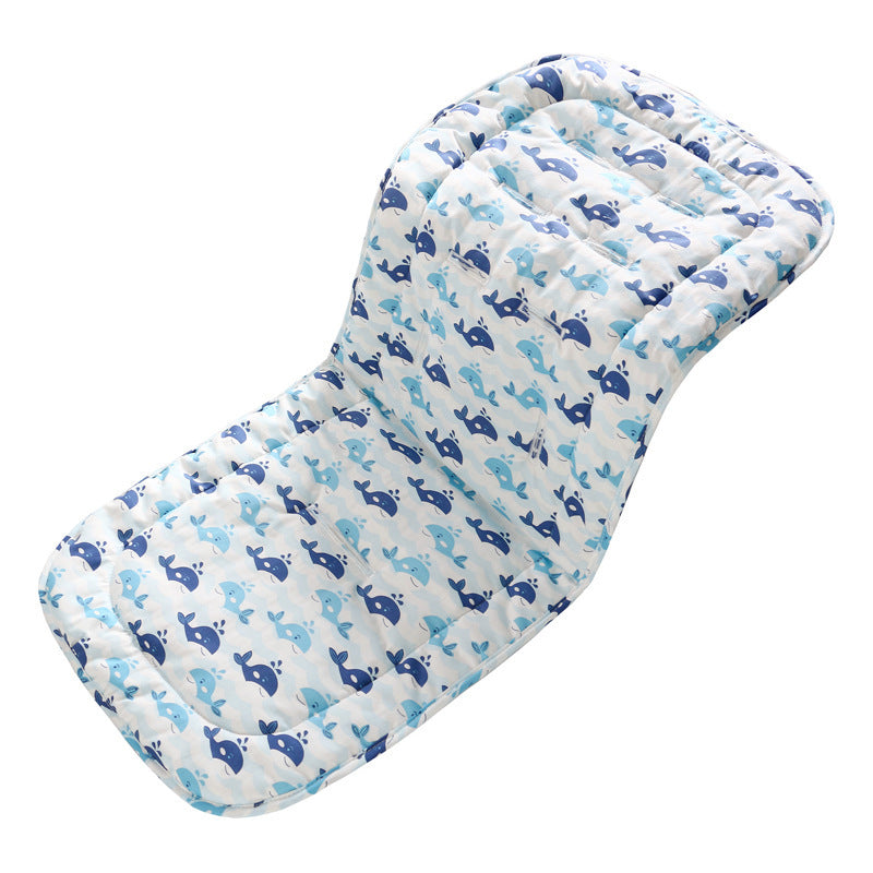 Cotton stroller mat