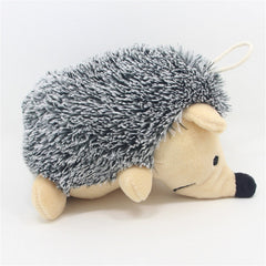 Pet plush hedgehog toy