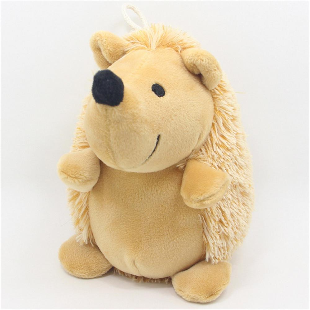 Pet plush hedgehog toy