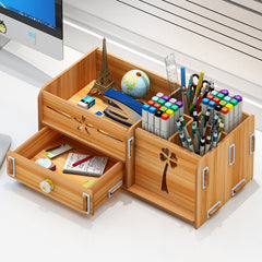 Creative Pen Holder Storage Box Desktop Decoration