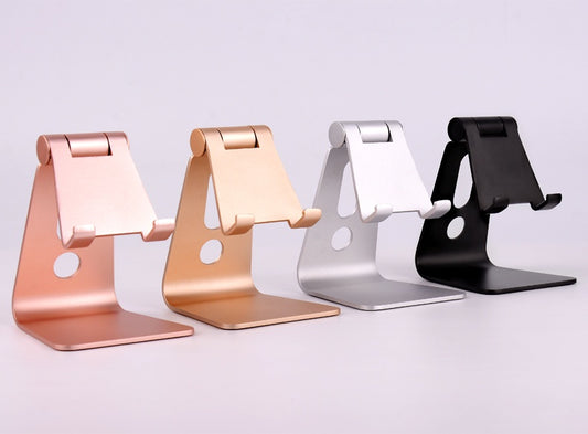 Adjustable metal mobile phone bracket