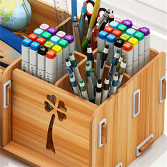 Creative Pen Holder Storage Box Desktop Decoration