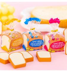 Creative Cute Toast Bread Eraser Creative Stationery