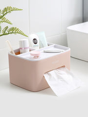 Creative desktop tissue box storage box