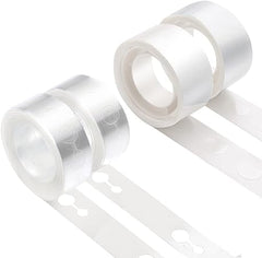 Balloon Arch Decorating Kit - 2 Rolls Tape Strips and Glue Dots for Garlands, Party and Wedding Decorations