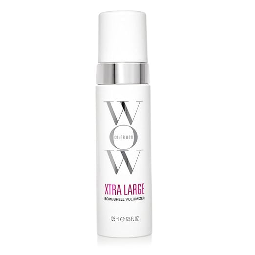 COLOR WOW Xtra Large Bombshell Volumizer – Brandneue alkoholfreie Volumentechnologie; schwerelos, nicht trocknend, nicht stumpf; verdichtet feines, plattes Haar sofort; hält tagelang an