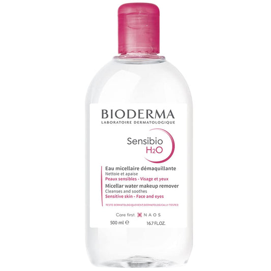 Bioderma - Sensibio - H2O Micellar Water - Makeup Remover Cleanser - Gesichtsreiniger für empfindliche Haut 