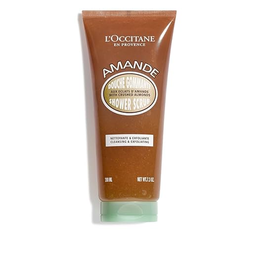 L'OCCITANE Almond Shower Scrub 200ml, 7.3 oz.