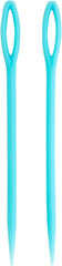 Boye Plastic Yarn Sewing Needle Set, 2pc,blue