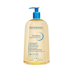 Bioderma - Atoderm - Aceite limpiador - Aceite limpiador rostro y cuerpo - Calma las molestias - Aceite limpiador para pieles sensibles muy secas 