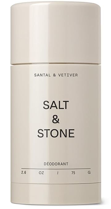 SALT &amp; STONE Deodorant | Extra starkes natürliches Deodorant für Frauen und Männer | Frei von Aluminium mit Algenextrakten, Sheabutter und Probiotika | Frei von Parabenen, Sulfaten und Phthalaten (2,6 oz) 