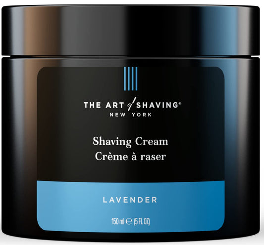 The Art of Shaving Lavender Shaving Cream for Men - Beard Care, Protects Against Irritation and Razor Burn, Clinically Tested for Sensitive Skin, 5 Fl Oz (Pack of 1)