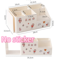 Creative Fashion Student Cute Desktop Storage Pen Bucket