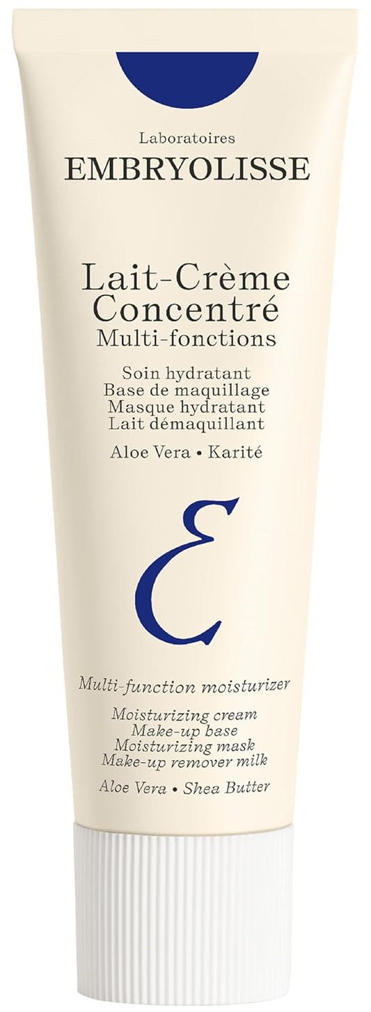 Embryolisse Lait-Crème Concentré, crema facial y prebase de maquillaje - Crema para el cuidado diario de la piel - Hidratantes faciales para todo tipo de piel (nuevo embalaje) 