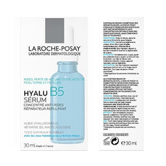 La Roche-Posay Hyalu B5 reines Hyaluronsäure-Serum für das Gesicht, mit Vitamin B5, Anti-Aging-Serum für feine Linien und Falten, feuchtigkeitsspendendes Serum zur Aufpolsterung und Reparatur trockener Haut, sicher auf empfindlicher Haut 