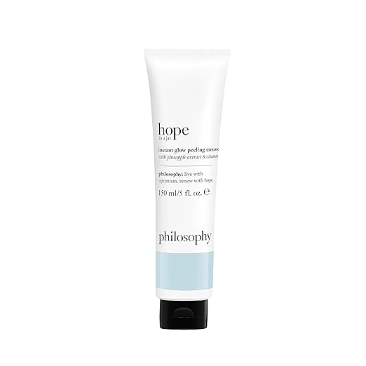 philosophy hope in a jar instant glow peeling mousse