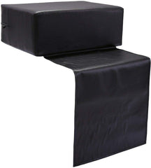 Salon Booster Seat Leather Cushion for Kids Child Hair Cutting Salon Spa Equipment Black1