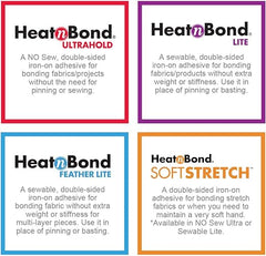 HeatnBond UltraHold Iron-On Adhesive, 17 Inches x 1 Yard