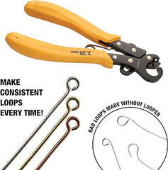 The Beadsmith 1-Step Looper Pliers, 2.25mm, 24-18g Craft Wire, Instantly Create Consistent Loops for Rosaries, Earrings, Bracelets, Necklaces and Wire Jewelry in One Step