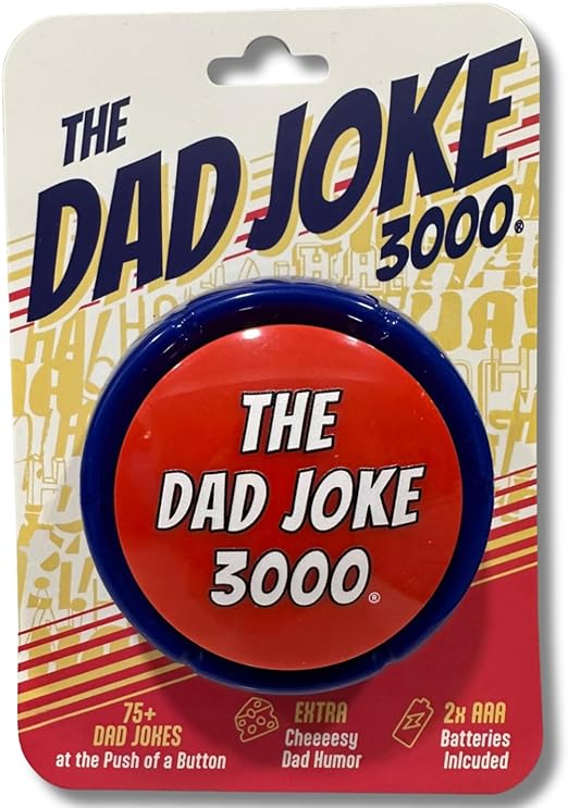 The Dad Joke 3000 - Gifts for Dad, 75+ Hilarious Dad Jokes at The Push of a Button, White Elephant Gifts, Gag Gifts, New Dad Gifts, Gifts for Men