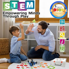 Juguetes de construcción STEM 5 en 1 para niños de 8 a 12 años, mini drones RC para niños, kits de ciencia para niños, grandes regalos para adolescentes, niños y niñas EC300