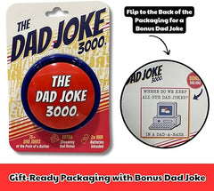 The Dad Joke 3000 - Gifts for Dad, 75+ Hilarious Dad Jokes at The Push of a Button, White Elephant Gifts, Gag Gifts, New Dad Gifts, Gifts for Men