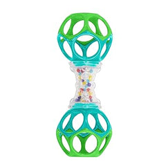 Bright Starts Oball Shaker Rattle Toy, Ages Newborn Plus