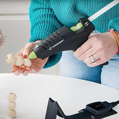 Surebonder Cordless Hot Glue Gun, High Temperature, Full Size, 60W, 50% More Power - Sturdily Bonds Metal, Wood, Ceramics, Leather & Other Strong Materials (Specialty Series CL-800F)