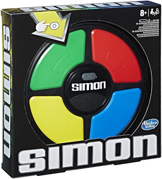 Hasbro Gaming – Juego clásico de Simon, de 8 años a 99 años 