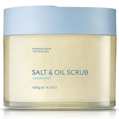 SEACRET Body Scrub - Salt & Oil Body Exfoliator with Dead Sea Minerals and Essential Oils, Scented 14.1 FL.OZ.