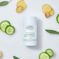 Mario Badescu Deodorant angereichert mit hautliebenden Pflanzenstoffen | Frei von Aluminium und Backpulver | Hält die Achselhöhlen den ganzen Tag frisch | Für den täglichen Gebrauch | 2,4 FL. OZ