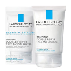 La Roche-Posay Toleriane Crema hidratante facial de doble reparación | Crema facial hidratante diaria con ceramida y niacinamida para todo tipo de piel | Sin aceite | Sin perfume 