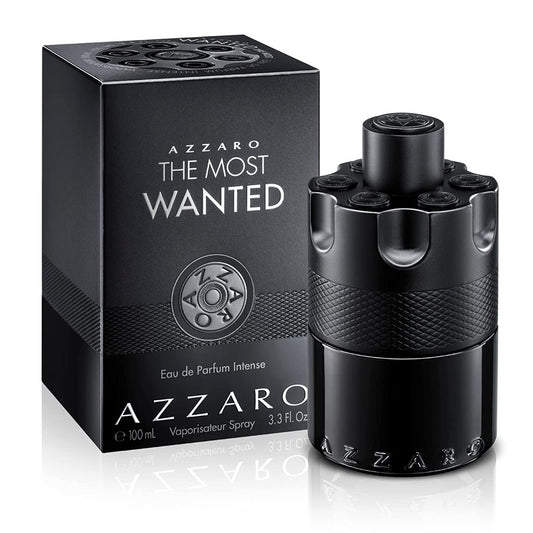 Azzaro The Most Wanted Eau de Parfum Intense – Holziges und verführerisches Herrenparfum – Fougère-, Amber- und würziger Duft für die Date-Nacht – Anhaltender Halt – Luxusparfums für Männer 