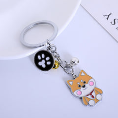 Fashion Pet Cartoon Shiba Inu Keychain Pendant