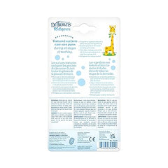 Dr. Brown's Ridgees Giraffe, Massaging Baby Teether, Designed by a Pediatric Dentist, BPA Free,3m+