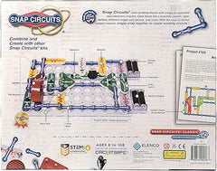 Kit de exploración electrónica Snap Circuits Classic SC-300 | Más de 300 proyectos | Piezas manuales a todo color | Juguete educativo STEM para niños mayores de 8 años 2,3 x 13,6 x 19,3 pulgadas 