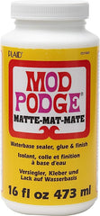 Mod Podge CS11302 Waterbase Sealer, Glue and Finish, 16 oz, Matte