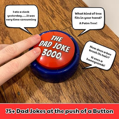 The Dad Joke 3000 - Gifts for Dad, 75+ Hilarious Dad Jokes at The Push of a Button, White Elephant Gifts, Gag Gifts, New Dad Gifts, Gifts for Men