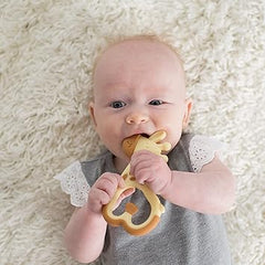 Dr. Brown's Ridgees Giraffe, Massaging Baby Teether, Designed by a Pediatric Dentist, BPA Free,3m+