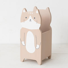 Desktop Cute Bookshelf Stationery Pen Holder