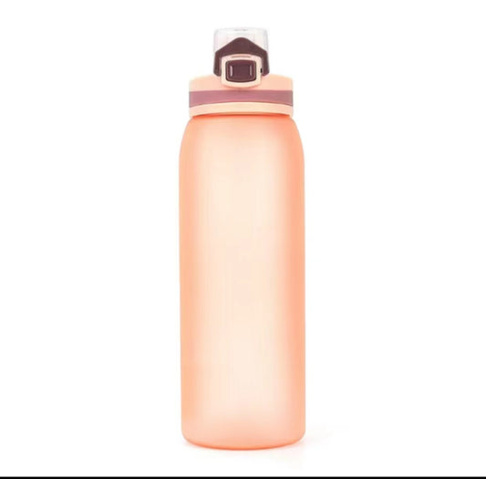 Outdoor sports plastic water bottle