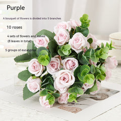 Living Room Decoration Flowers Wedding Ceremony Artificial Flower Arrangement