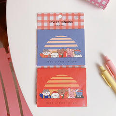 Mini Folding Birthday Holiday Greeting Cards